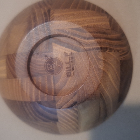 Bill Teakwood 6in bowl- New in box - Picture 3 of 3